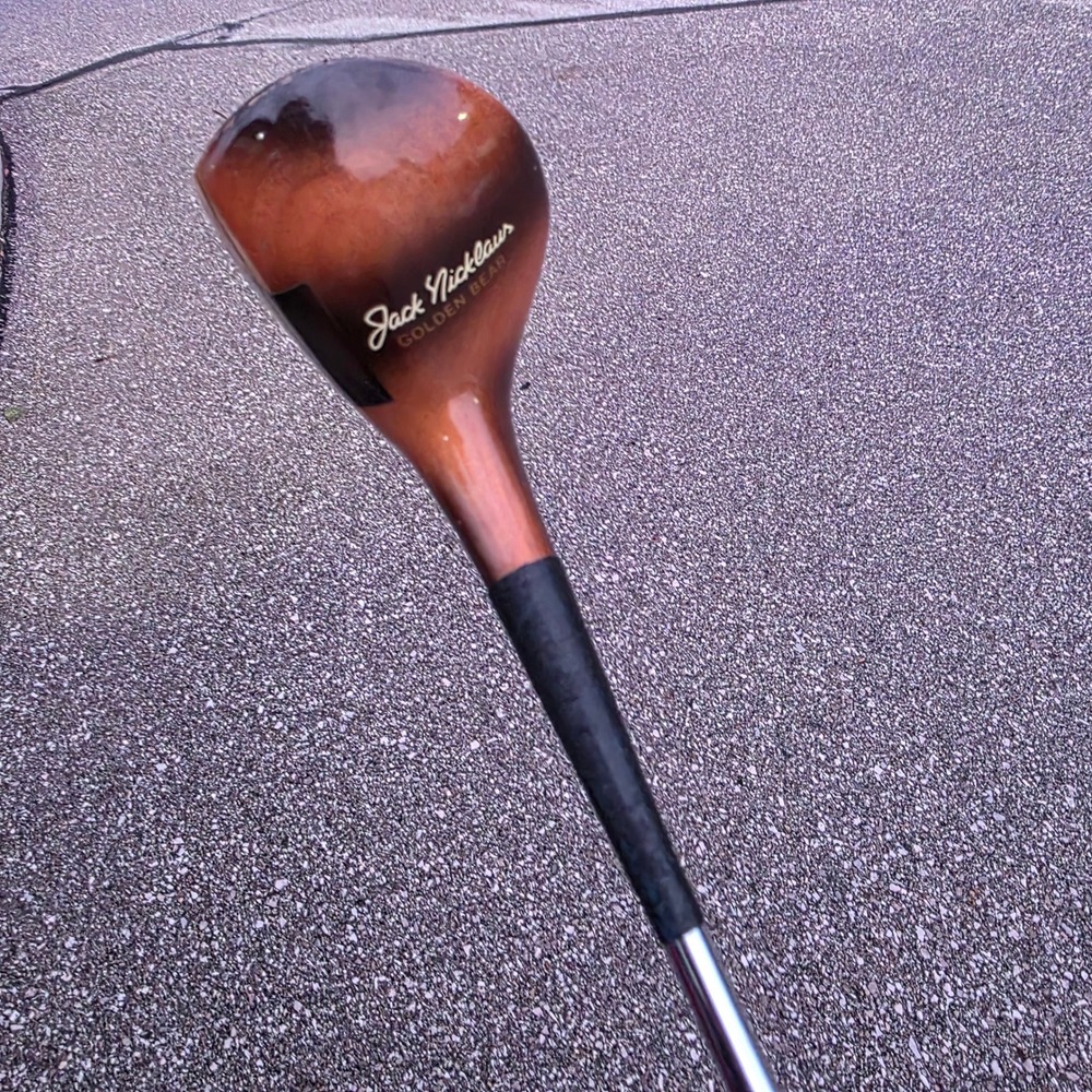 Vintage MacGregor Jack Nicklaus Golden Bear 5 Wood Persimmon Golf Club RH
